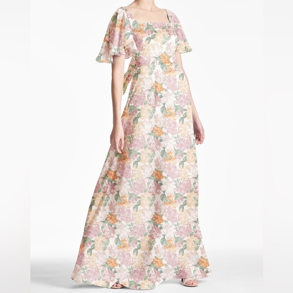 Sachin & Babi Aurora Gown - Antique Bouquet - Size 2 - NWT - Picture 1 of 10
